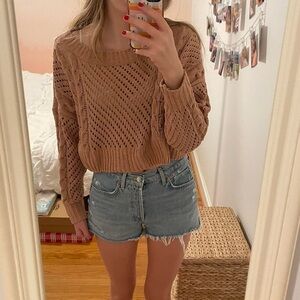 Urban outfitters cropped sweater